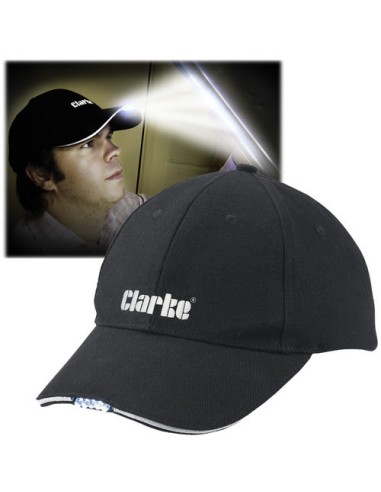 Cappellino cotone con visiera a LED Clarke