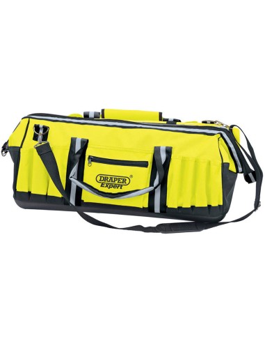 Borsa porta attrezzi in nylon fluo rifrangente 60cm Draper Expert