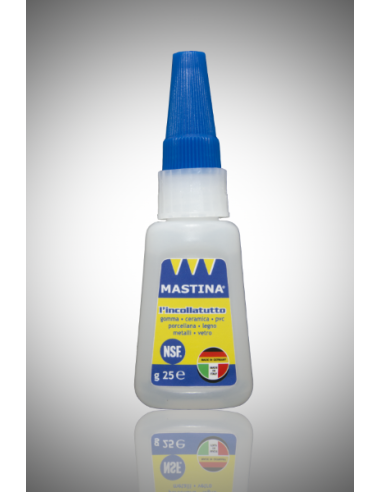 Incollatutto istantaneo flessibile liquido 25gr Mastina