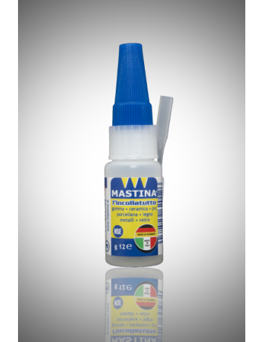 Incollatutto istantaneo flessibile liquido 12gr Mastina