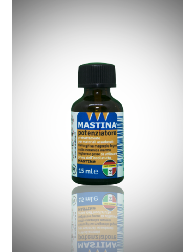 Potenziatore 15ml a pennello per colla ciano su zama ghisa magnesio legno cotto Mastina