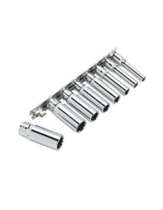 8 Bussole 1/4" Poligonali...