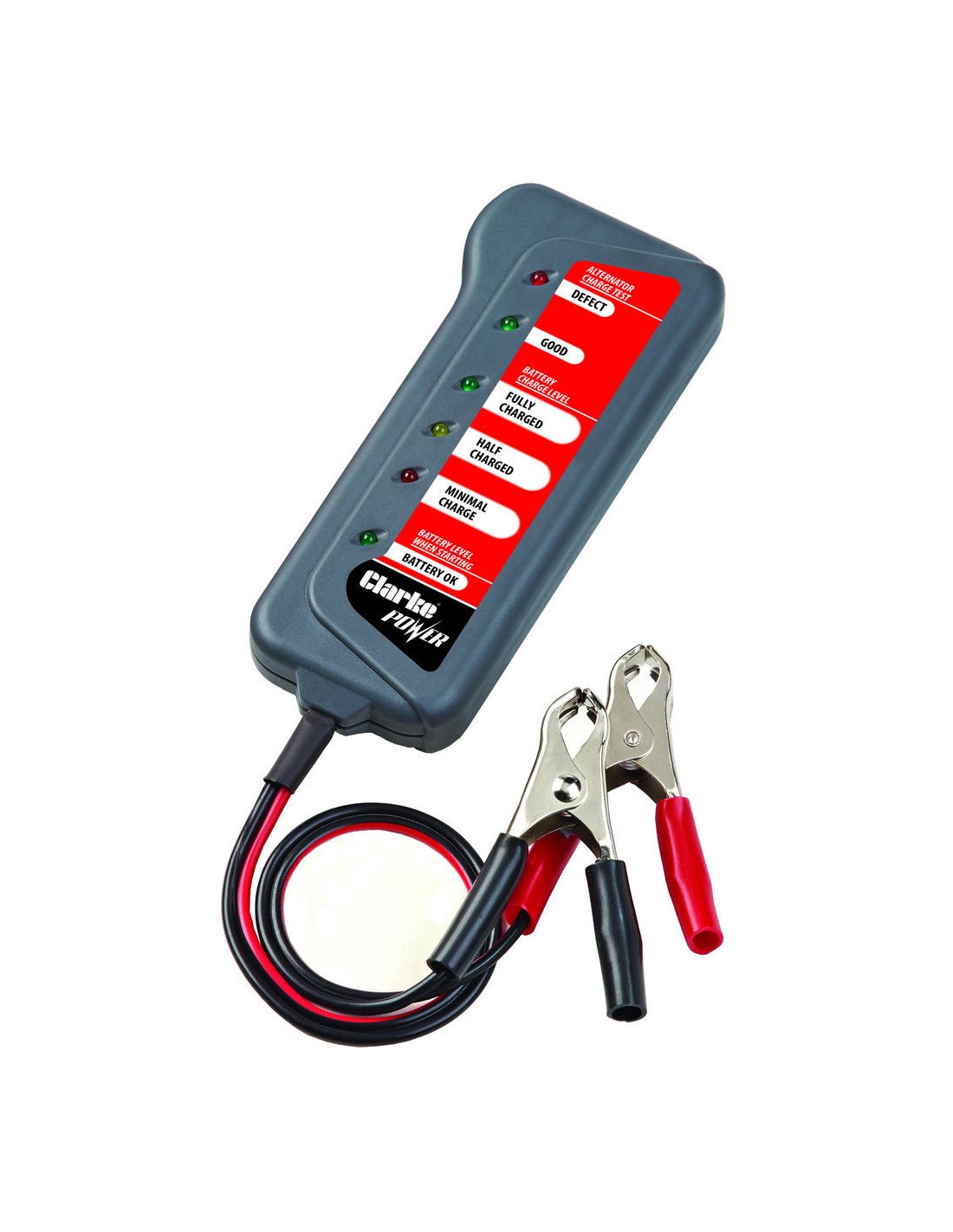 Tester per batterie 12V e alternatori Clarke International CBAT1 6260105