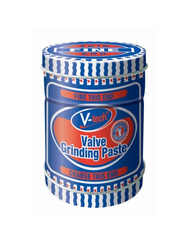 Pasta per lappatura valvole 100 gr grana fine-grossa V-tech