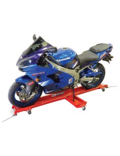 Piattaforma accosta moto...