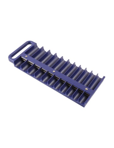Vassoio rastrelliera magnetico per bussole 1/2" 22 posti Laser