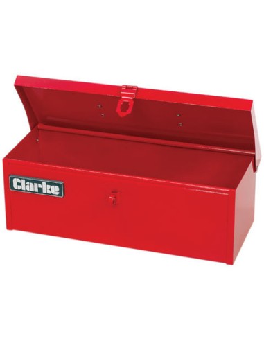 Cassetta attrezzi in acciaio 385x160x125mm con chiusura Clarke