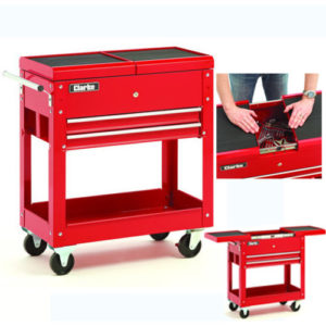 7630625 CTT130 carrello officina clarke international portautensili