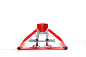 Bloccaruota automatico Vespa o scooter ruote 8-10" Omcrop BL-06 per parcheggiare trasportare moto senza cavalletto